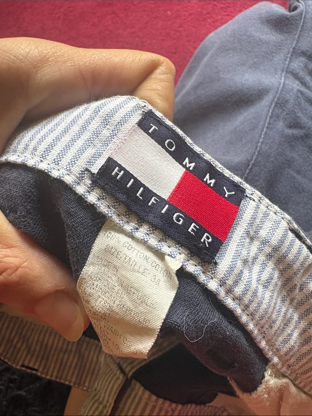 Tommy Hilfiger Classic Pleated Men’s Shorts - Navy 38
